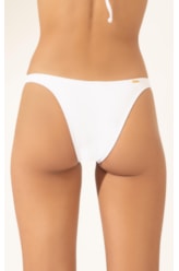 Calcinha Reta Dots Branco