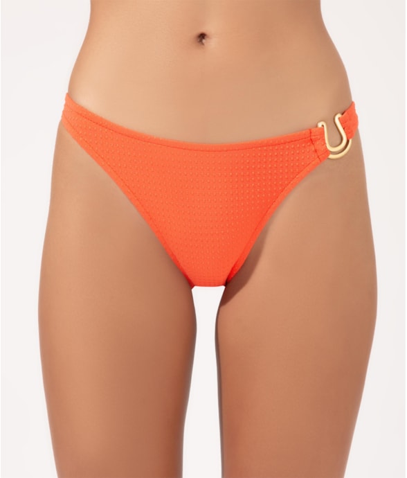 Calcinha Reta Dots Laranja