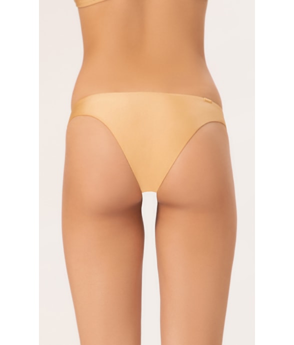 Calcinha Reta Midi Crystals By Swarovski Celebrate Areia