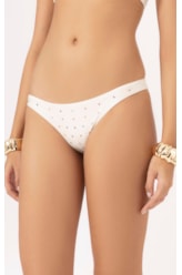 Calcinha Reta Midi Crystals By Swarovski Celebrate Perola