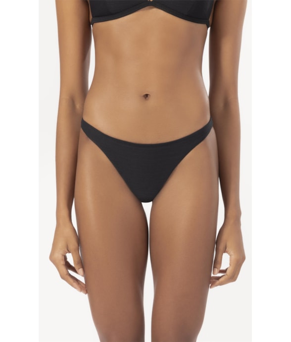 Calcinha Reta Miracle Caribe Preto
