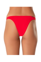 Calcinha Reta Miracle Classicos Vermelho