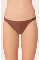Calcinha Reta Miracle Duo Marrom