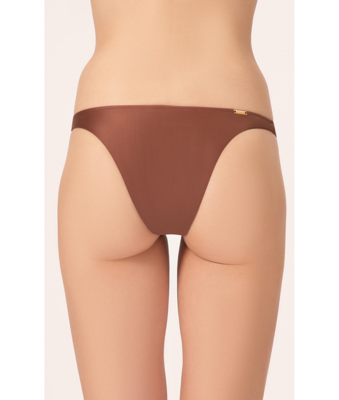 Calcinha Reta Miracle Duo Marrom