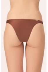Calcinha Reta Miracle Duo Marrom