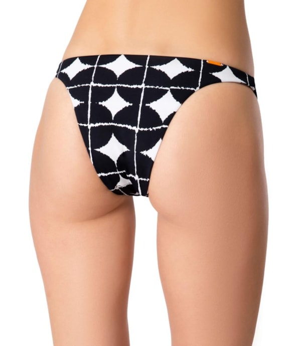 Calcinha Reta Miracle Dupla Face Sari Preto