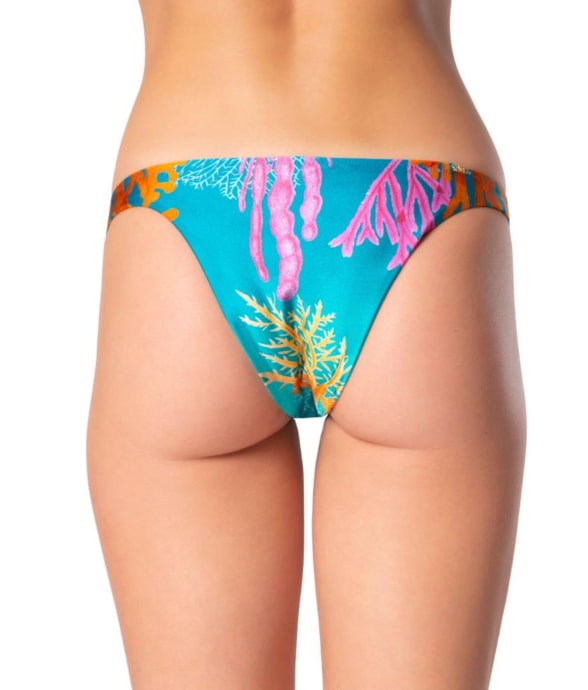 Calcinha Reta Miracle Kona Turquesa