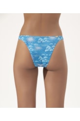 Calcinha Reta Miracle La Mer Azul Claro