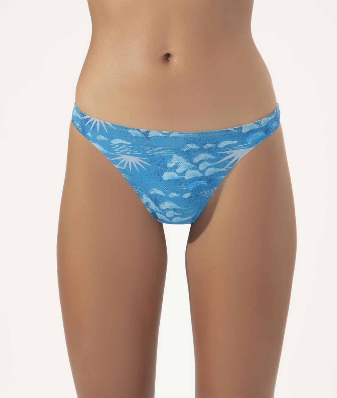 Calcinha Reta Miracle La Mer Azul Claro