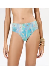 Calcinha Reta Miracle Larga Comfort Surf Azul Bic