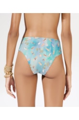 Calcinha Reta Miracle Larga Comfort Surf Azul Bic