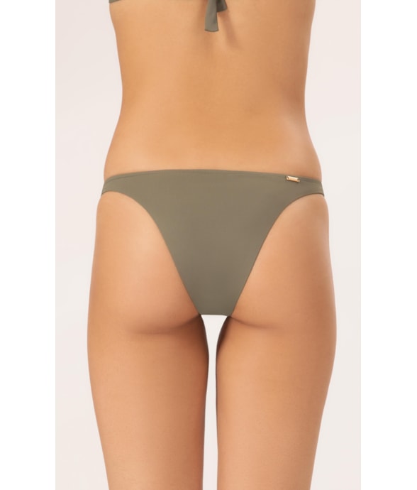 Calcinha Reta Miracle Midi Air Sense Verde Militar