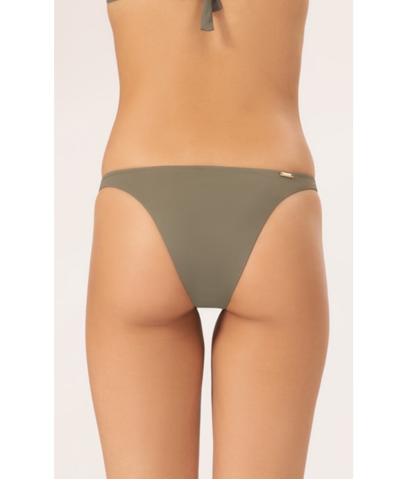 Calcinha Reta Miracle Midi Air Sense Verde Militar