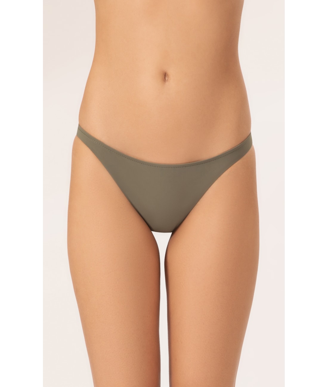 Calcinha Reta Miracle Midi Air Sense Verde Militar