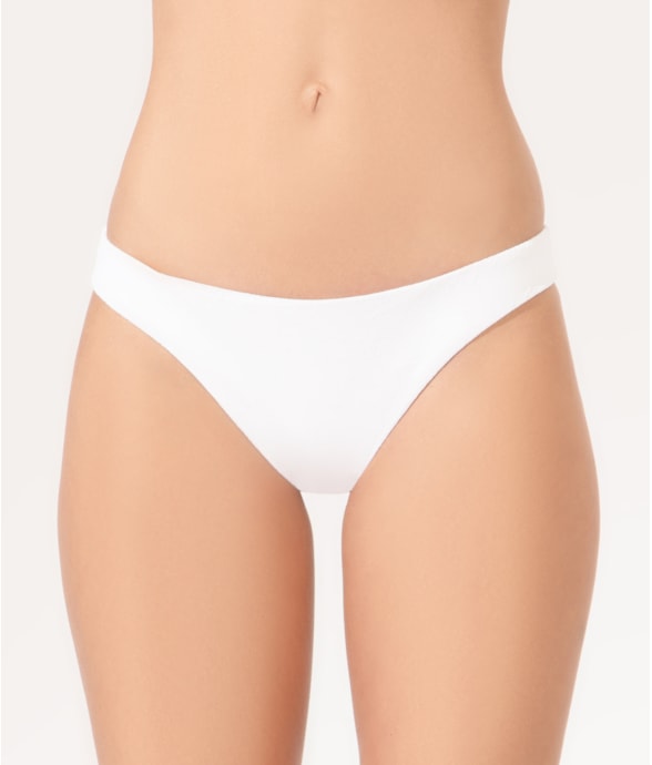 Calcinha Reta Miracle Midi Bobby Branco