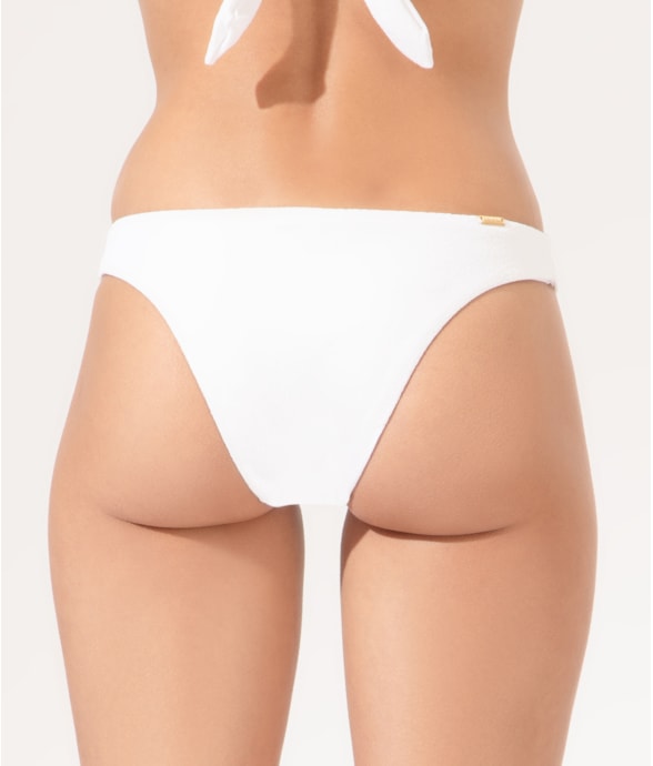 Calcinha Reta Miracle Midi Bobby Branco