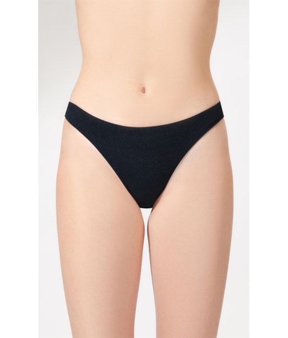 Calcinha Reta Miracle Midi Bobby Preto