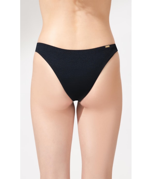 Calcinha Reta Miracle Midi Bobby Preto