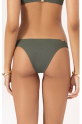 Calcinha Reta Miracle Midi Bobby Verde Militar