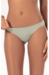 Calcinha Reta Miracle Midi Bobby Verde Oliva