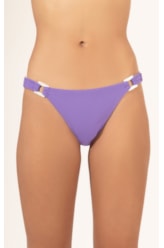 Calcinha Reta Miracle Midi Canelado Geo Violeta