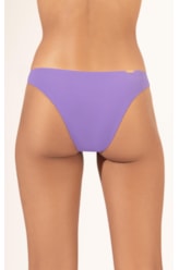 Calcinha Reta Miracle Midi Canelado Geo Violeta