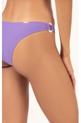 Calcinha Reta Miracle Midi Canelado Geo Violeta