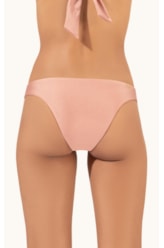 Calcinha Reta Miracle Midi Crystals By Swarovski Lumier Rosa Dusty