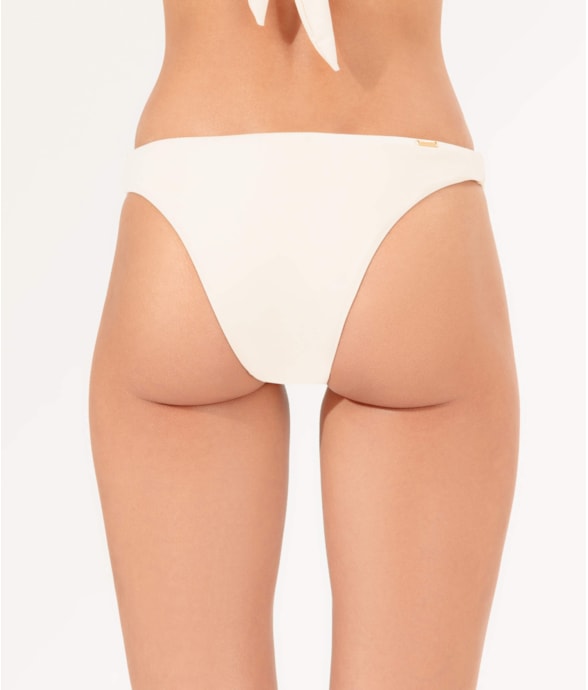 Calcinha Reta Miracle Midi Draping Off White