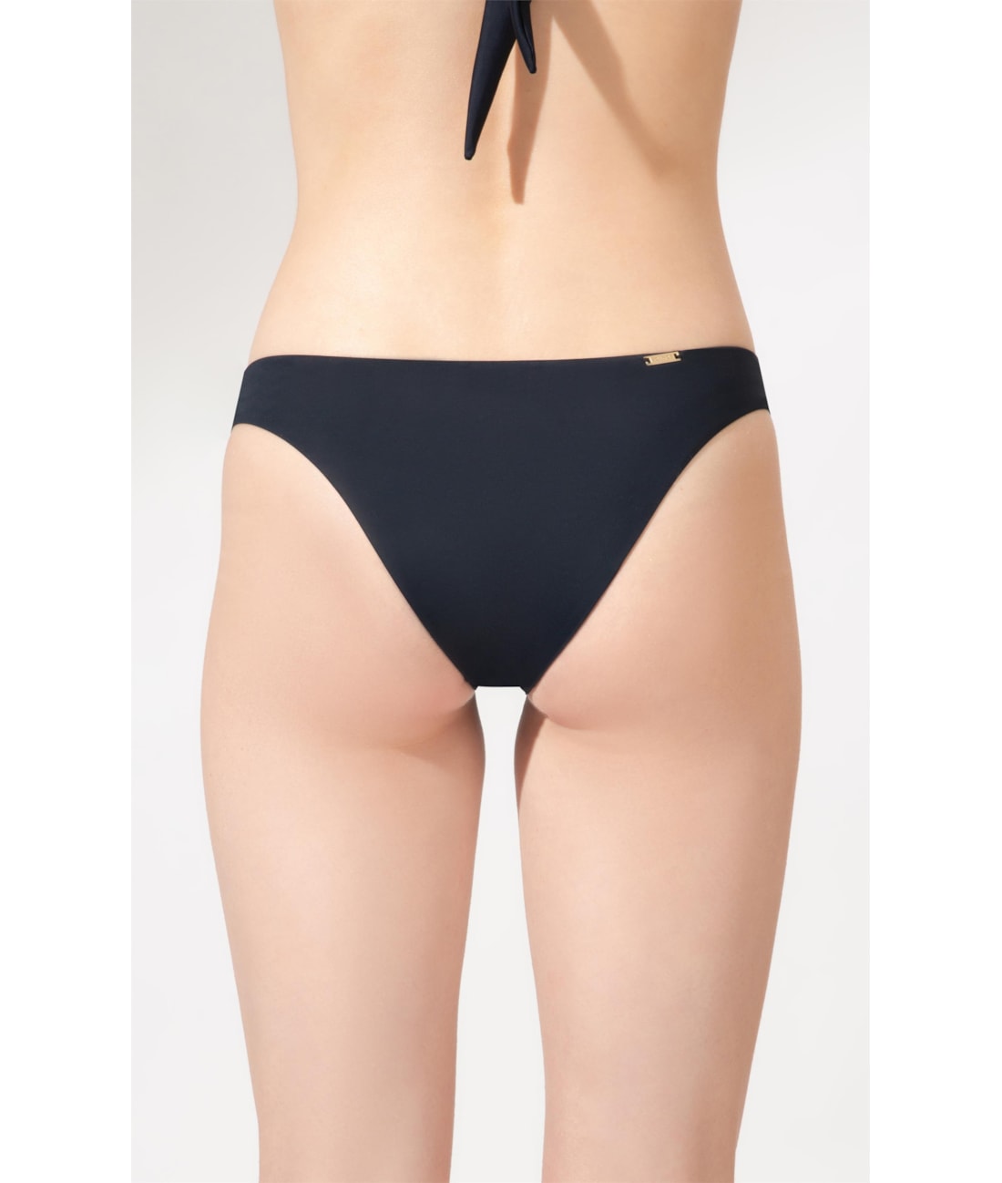 Calcinha Reta Miracle Midi Draping Preto