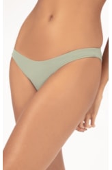 Calcinha Reta Miracle Midi Essential Verde Oliva
