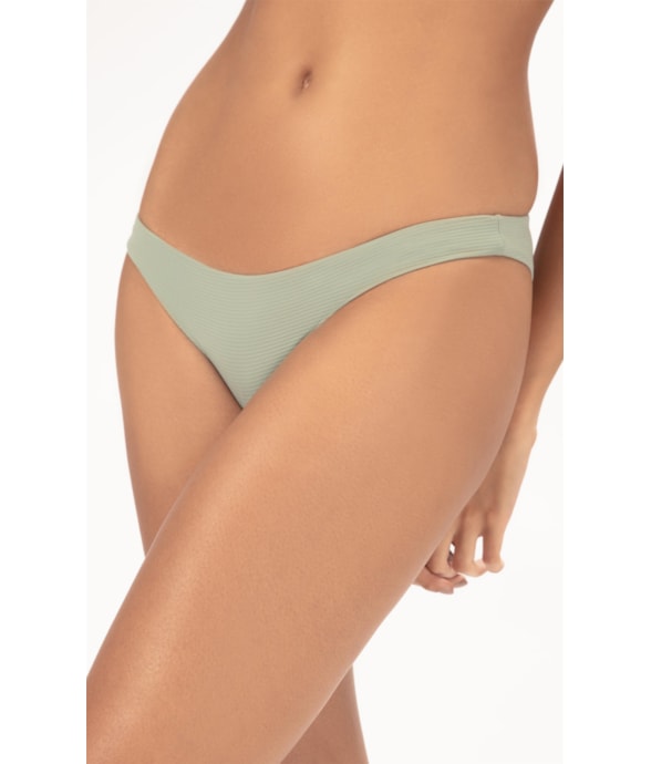 Calcinha Reta Miracle Midi Essential Verde Oliva