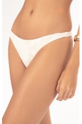Calcinha Reta Miracle Midi Flow Off White