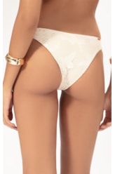 Calcinha Reta Miracle Midi Flow Off White