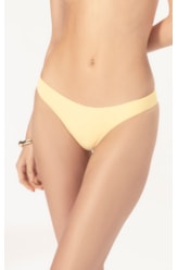 Calcinha Reta Miracle Midi Fluid Amarelo Manteiga