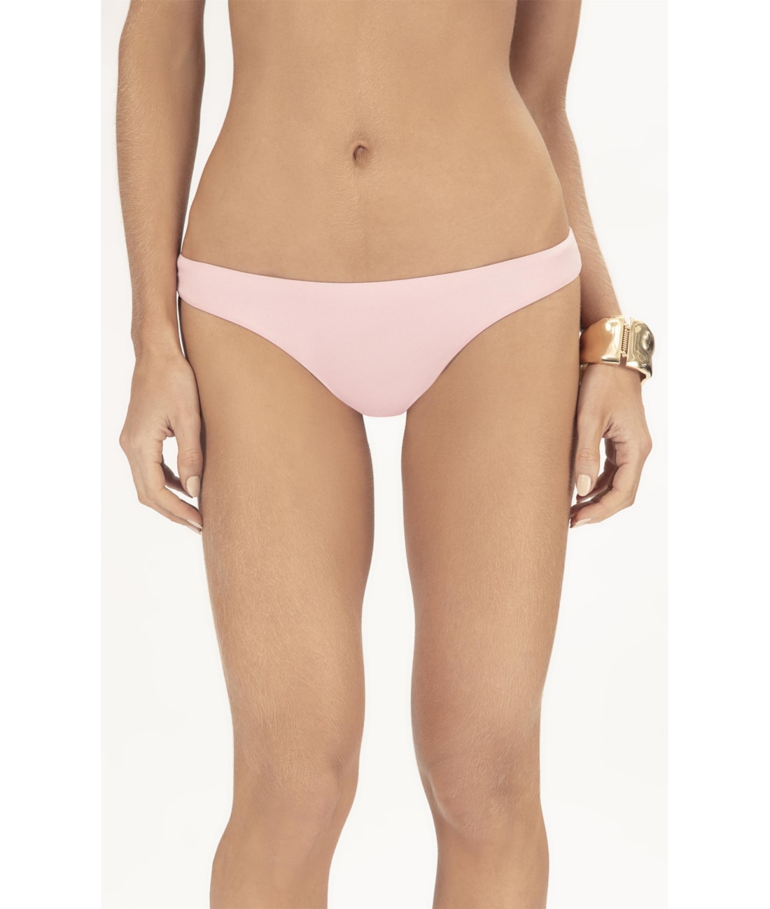 Calcinha Reta Miracle Midi Fluid Rosa