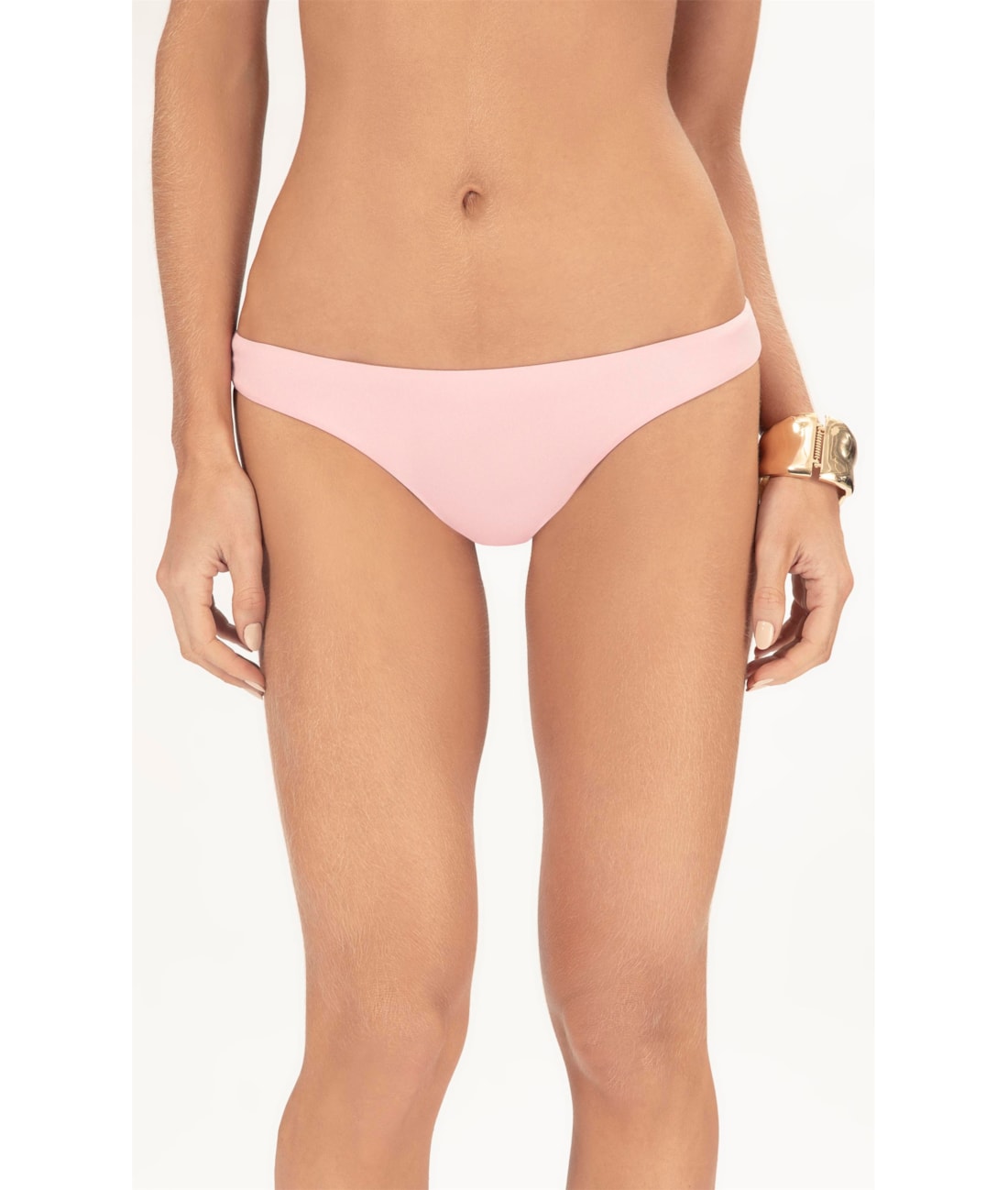 Calcinha Reta Miracle Midi Fluid Rosa