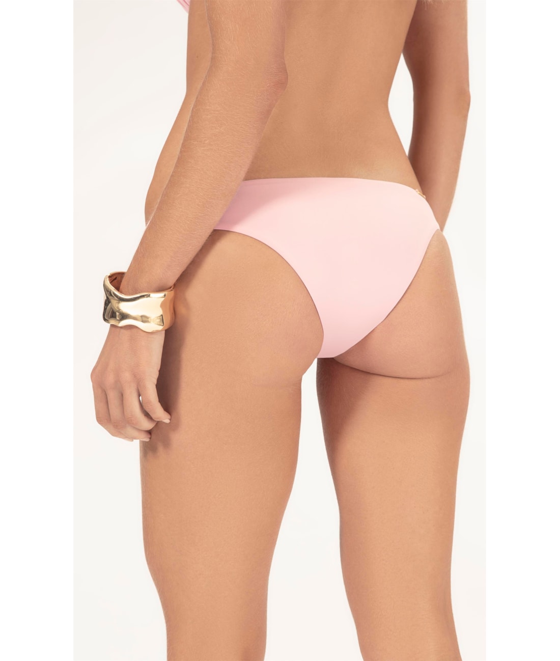 Calcinha Reta Miracle Midi Fluid Rosa