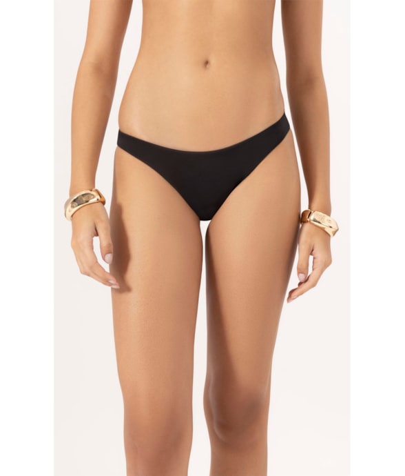 Calcinha Reta Miracle Midi Gaia Preto
