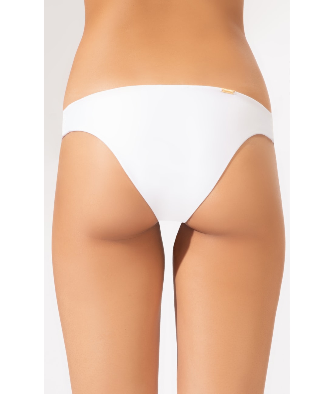 Calcinha Reta Miracle Midi Guipure Branco