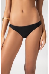 Calcinha Reta Miracle Midi Minimal Preto