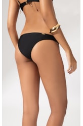Calcinha Reta Miracle Midi Minimal Preto