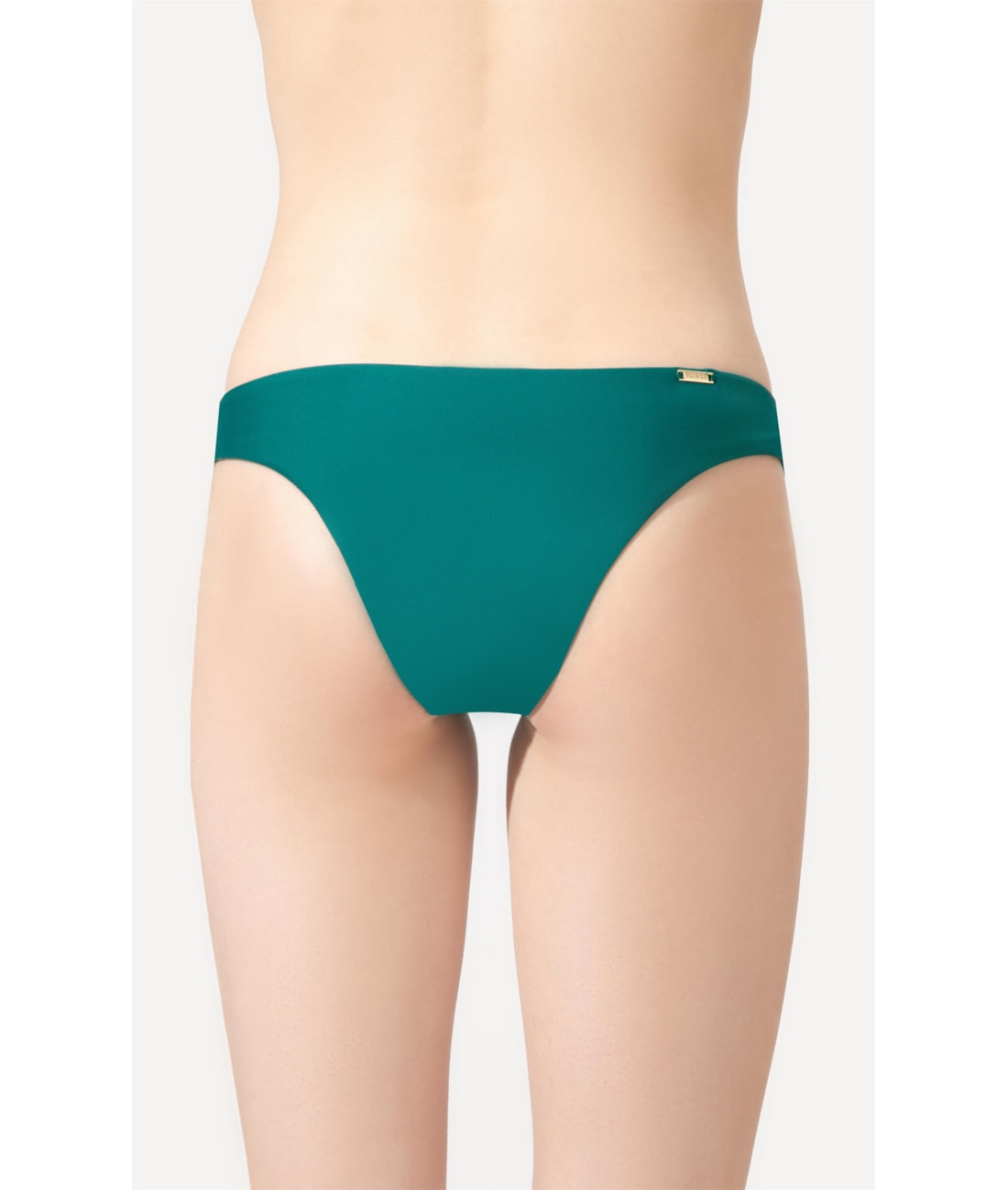 Calcinha Reta Miracle Midi Minimal Verde Escuro
