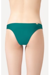 Calcinha Reta Miracle Midi Minimal Verde Escuro