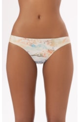 Calcinha Reta Miracle Midi Ski Off White