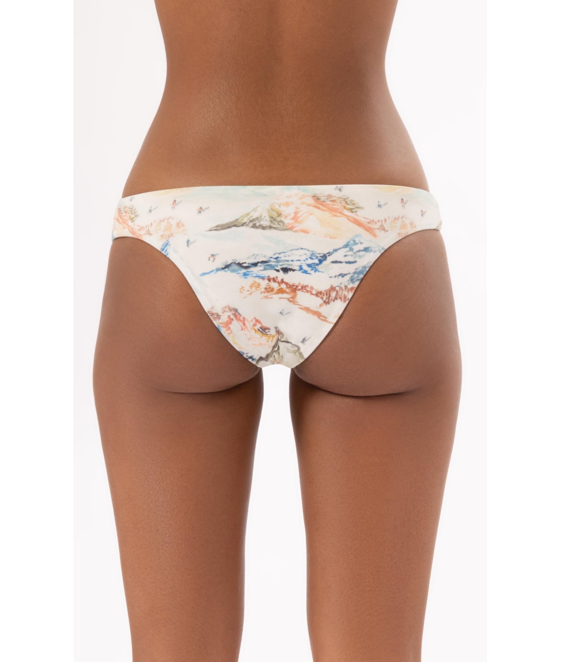 Calcinha Reta Miracle Midi Ski Off White