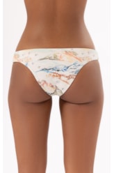 Calcinha Reta Miracle Midi Ski Off White