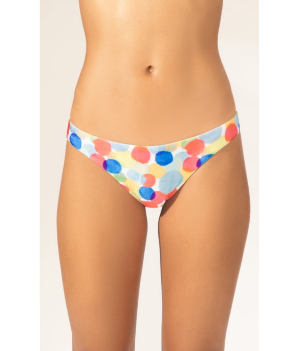 Calcinha Reta Miracle Midi Underwater Branco