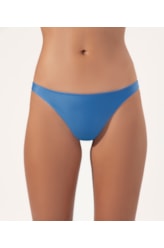 Calcinha Reta Miracle Silk Azul Seco