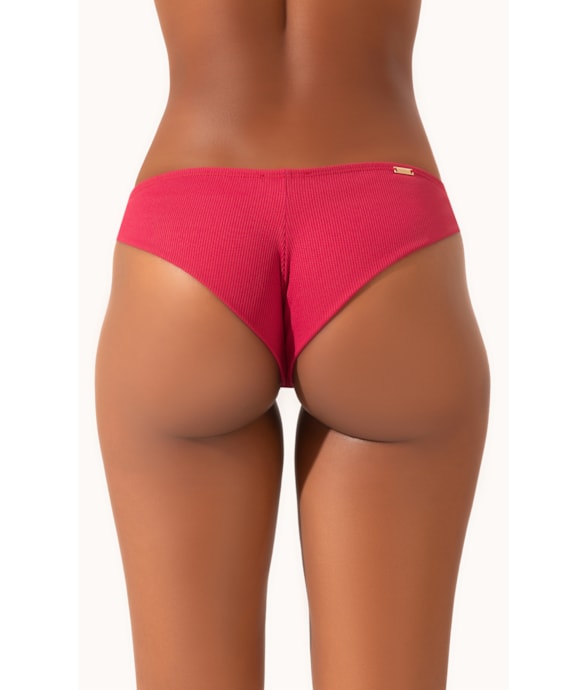 Calcinha Reta Miracle Up Canelado Pacific Cereja